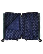 Valise Cabine 4 roues doubles Vera 55 cm vert kaki