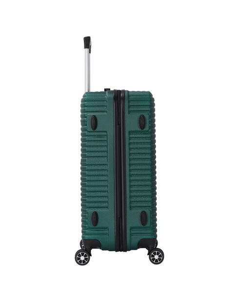 Valise Cabine 4 roues doubles Vera 55 cm vert kaki