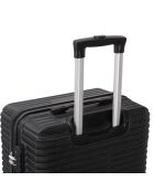 Valise Moyen Séjour 4 roues doubles Vera 65 cm noire