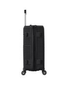 Valise Moyen Séjour 4 roues doubles Vera 65 cm noire