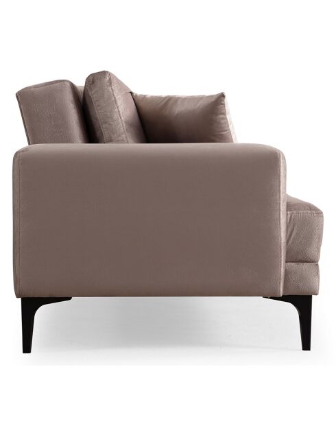 Canapé 3 places Astana beige - 100x78x234 cm
