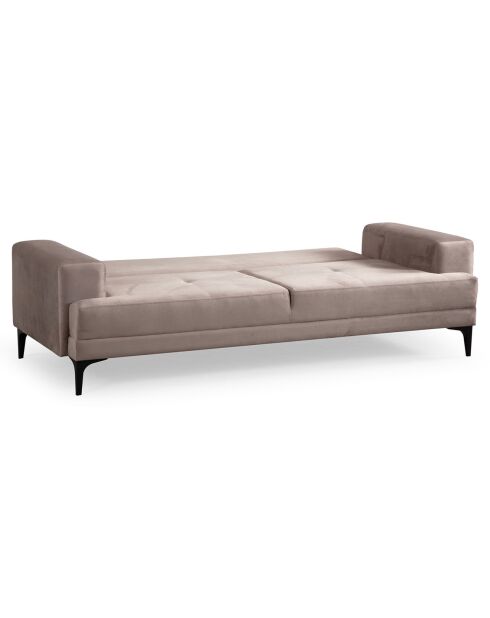 Canapé 3 places Astana beige - 100x78x234 cm