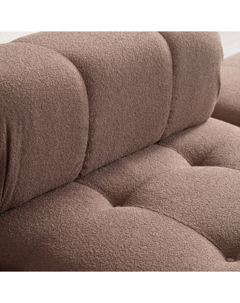 Canapé 3 places Doblo cappuccino - 315x105x80 cm