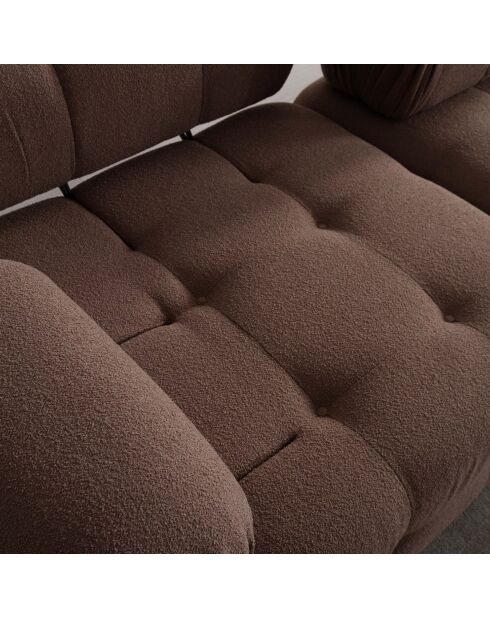 Canapé 3 places Doblo cappuccino - 315x105x80 cm