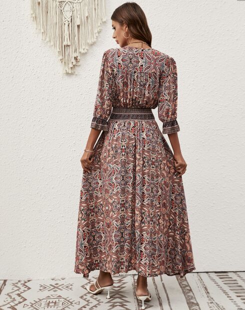 Robe Addy marron