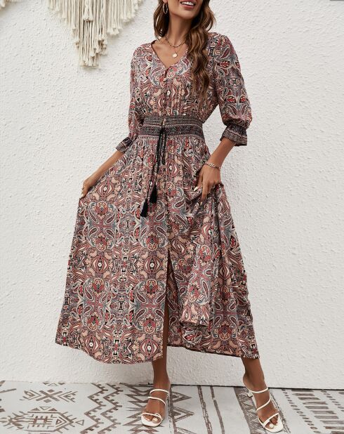 Robe Addy marron