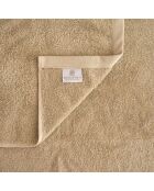 Asciugamano per ospiti Elisa beige + asciugamano