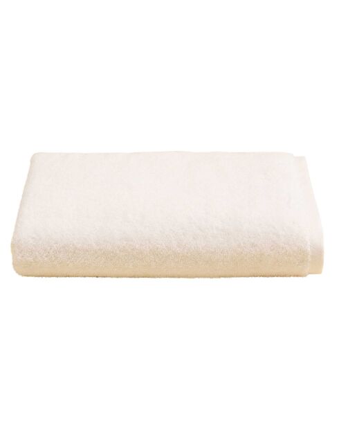 Drap de bain Elisa ivoire- 100x150 cm