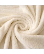 Drap de bain Elisa ivoire- 100x150 cm