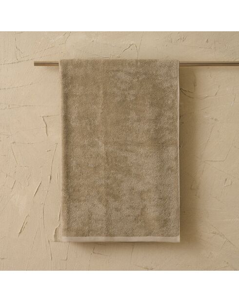 Drap de bain Elisa beige- 100x150 cm