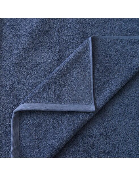 Drap de bain Elisa bleu- 100x150 cm
