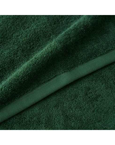 Drap de bain Elisa vert- 100x150 cm