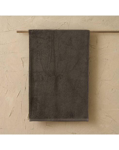 Drap de bain Elisa gris- 100x150 cm