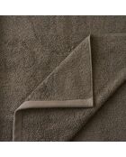 Drap de bain Elisa gris- 100x150 cm