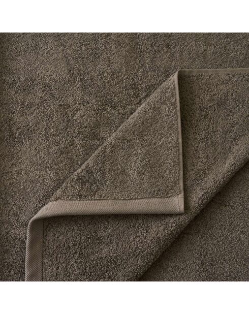 Drap de bain Elisa gris- 100x150 cm