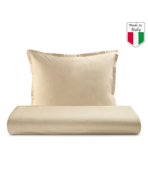 Juego de funda nórdica Aurora de algodón beige