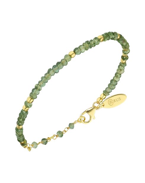 Bracelet en Argent doré & Aventurine