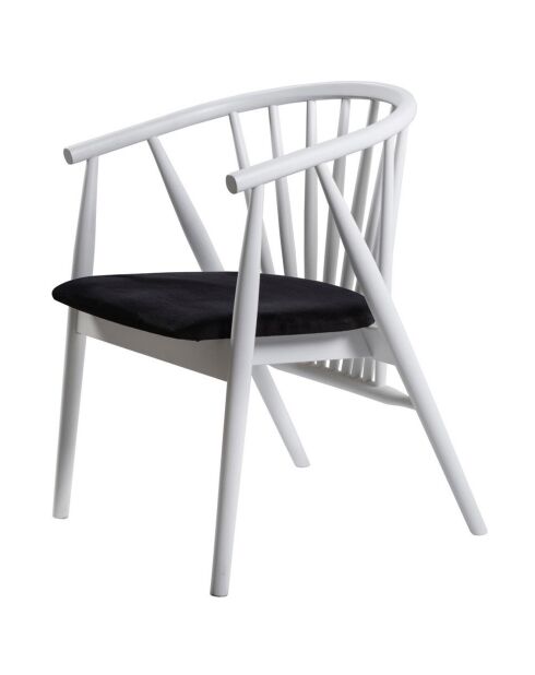 Silla Albero50 blanco/negro - 55x77x47 cm