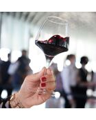 6 Verres à pied Open Up transparents - 32cl