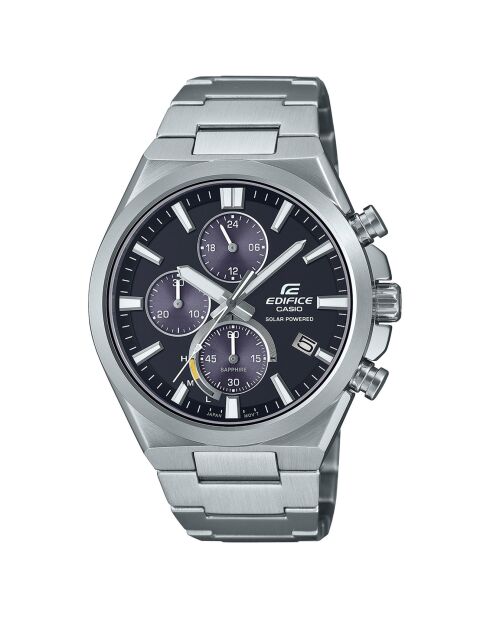 Montre Homme Edifice en Acier argentée