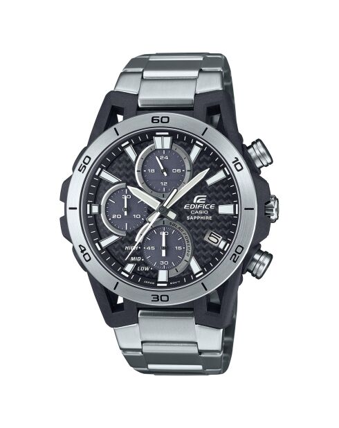 Montre Homme Edifice en Acier argentée