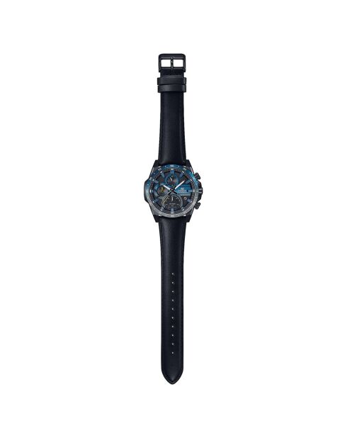 Montre Homme Edifice en Cuir noire