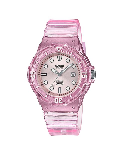 Montre Femme Timeless Pop en Résine rose