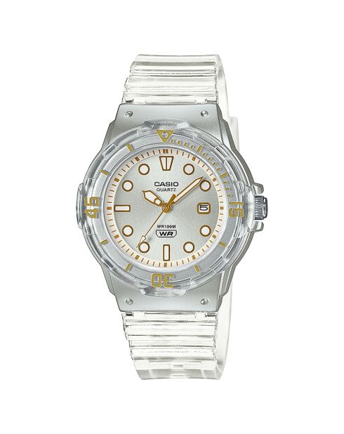 Montre Femme Timeless Pop en Résine blanche