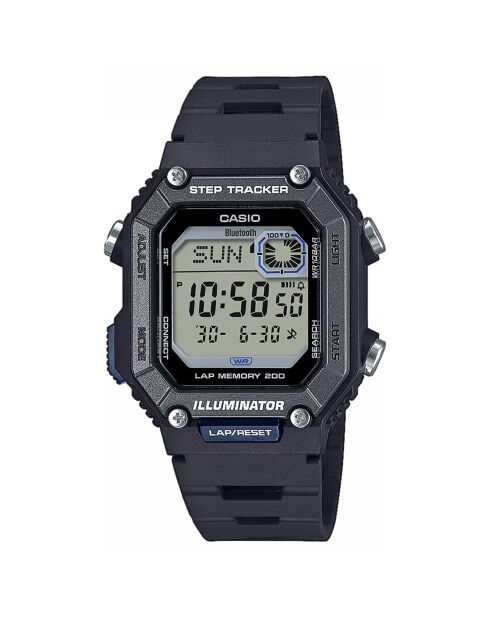 Montre Homme Timeless en Résine noire