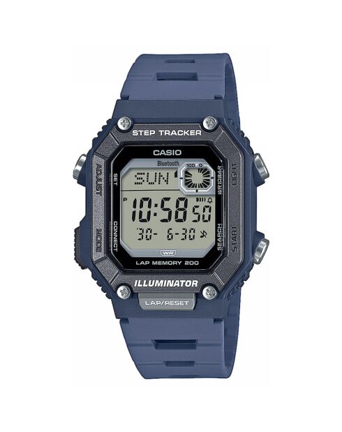 Montre Homme Timeless en Résine bleue