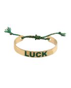 Bracelet Luck en plaqué Or laqué sapin