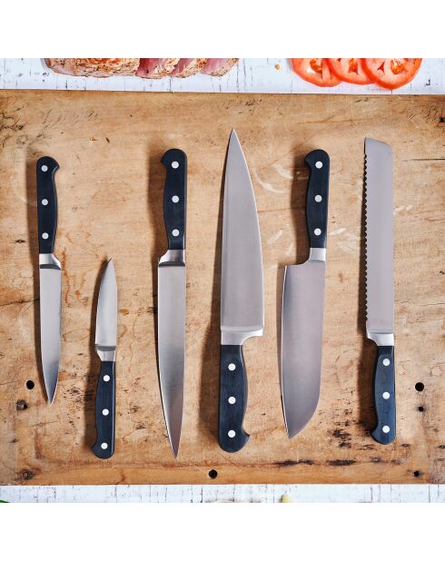 Couteau A Legumes Delish Chef noir