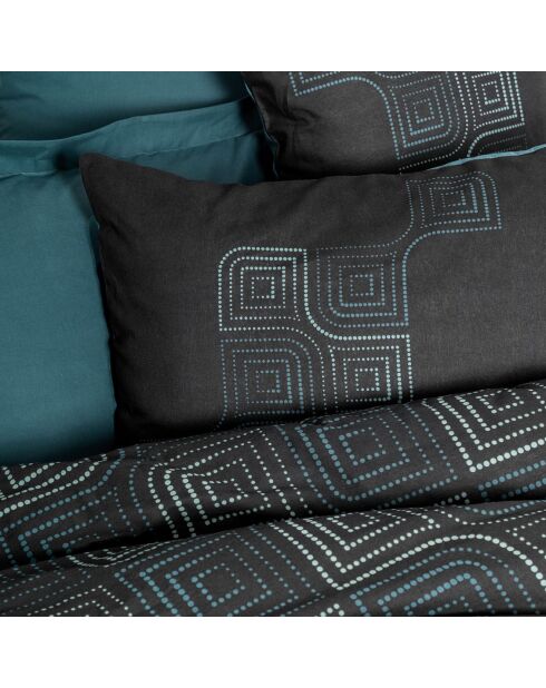 Set copripiumino Noche blu petrolio