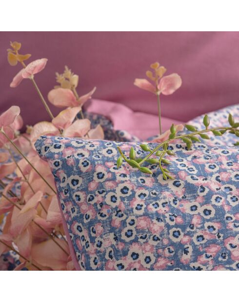 Parure housse de couette Penny rose/violet