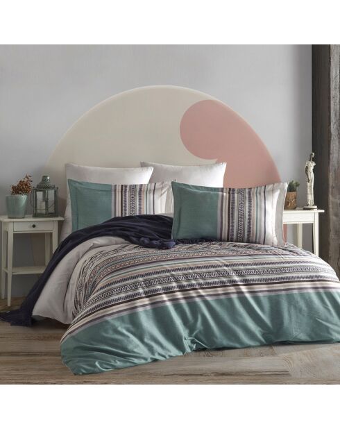 Parure housse de couette Ash multicolore