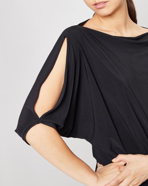 Robe Ceinturée Johanna noire