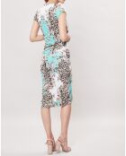 Robe Jonas imprimée multicolore