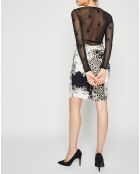 Robe Mayane noir/blanc