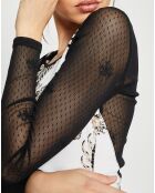 Robe Mayane noir/blanc