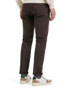 Pantalon Vasyl 5P marron foncé