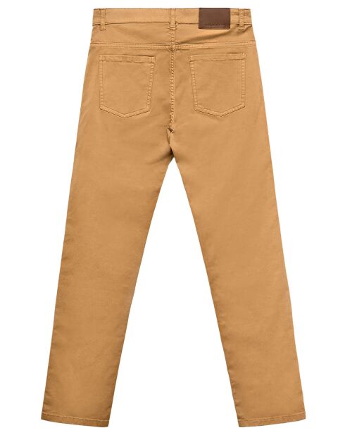 Pantalon Vasyl 5P marron sucre
