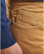Pantalon Vasyl 5P marron sucre