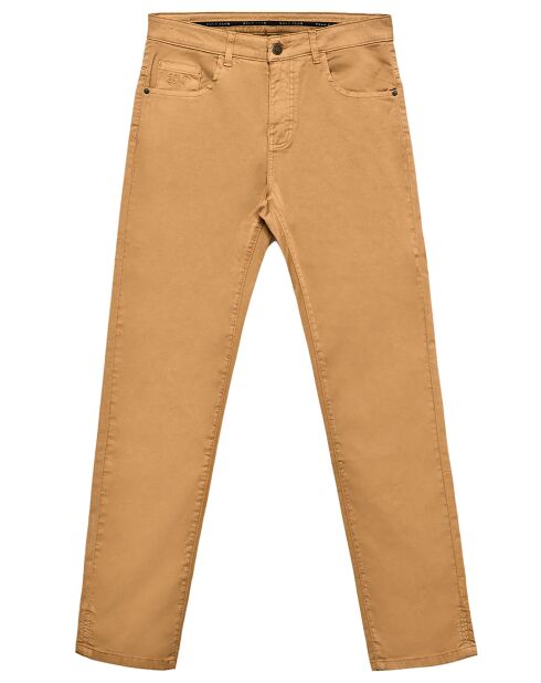 Pantalon Vasyl 5P marron sucre