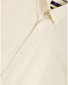 Chemise L-S Rigby Go Oxford jaune clair
