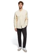 Chemise L-S Rigby Go Oxford jaune clair