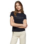 T-Shirt S-S New Established Title W B marine