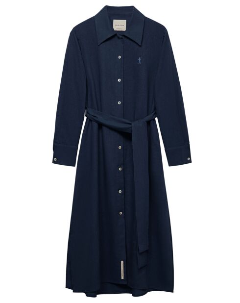Robe en Lin mélangé Rigby Go Ara marine
