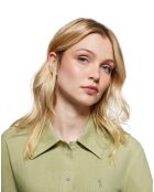 Robe en Lin mélangé Rigby Go Ara verte
