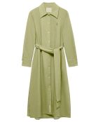 Robe en Lin mélangé Rigby Go Ara verte