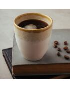 6 Mugs crème - 8x8x10 cm